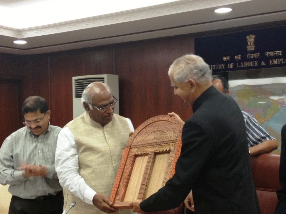 Hon. haroun visit to india