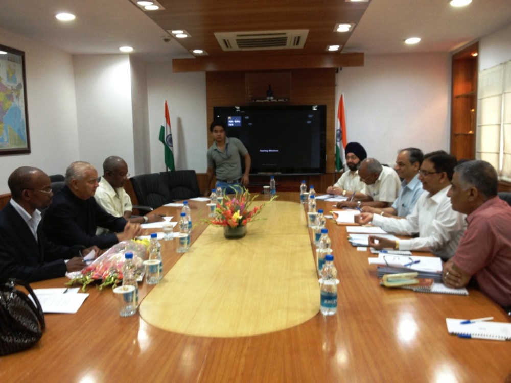 Hon. haroun visit to india