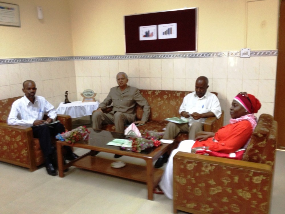 Hon. haroun visit to india