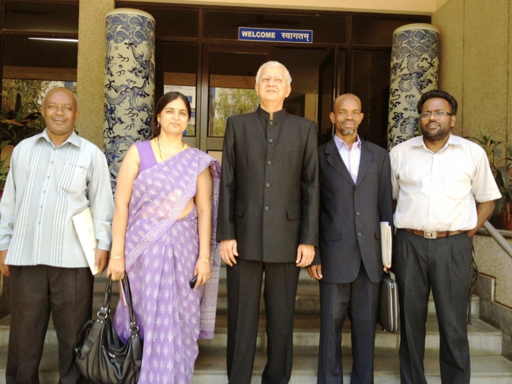 Hon. haroun visit to india