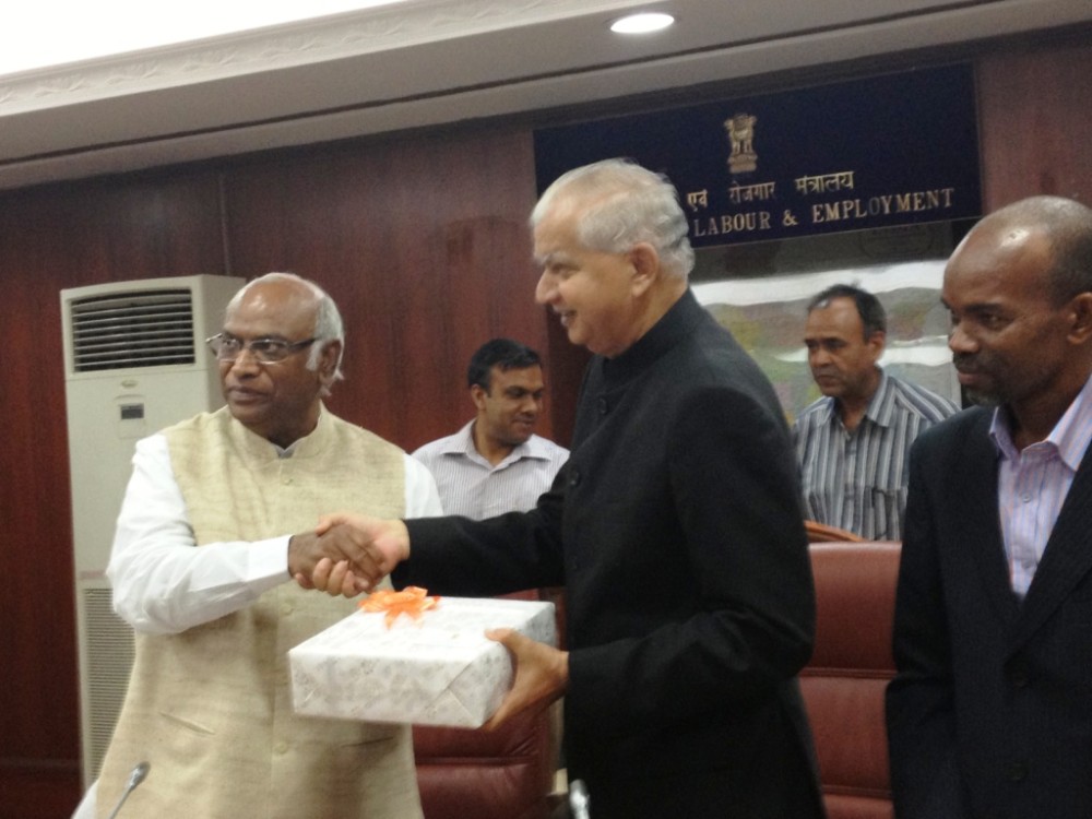 Hon. haroun visit to india